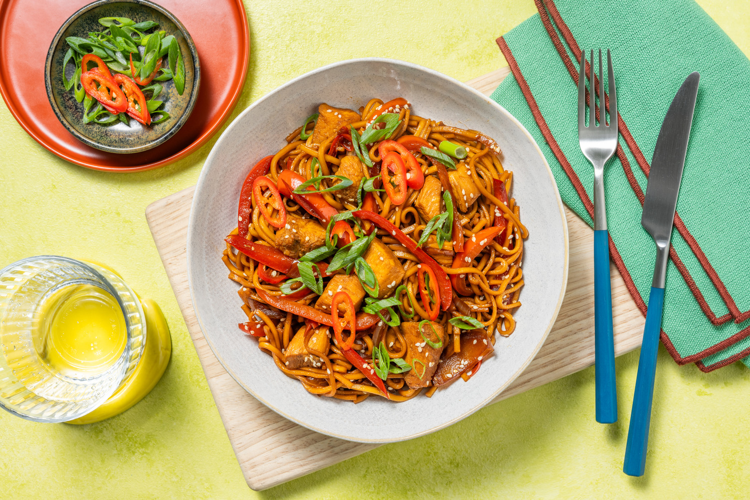 Sesame Chicken Noodles