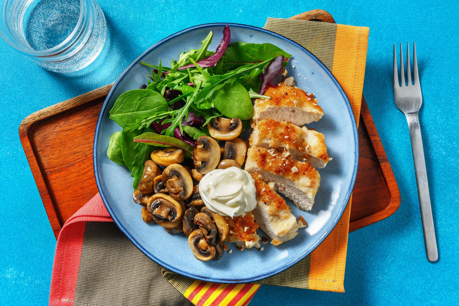 Cotoletta di pollo impanata