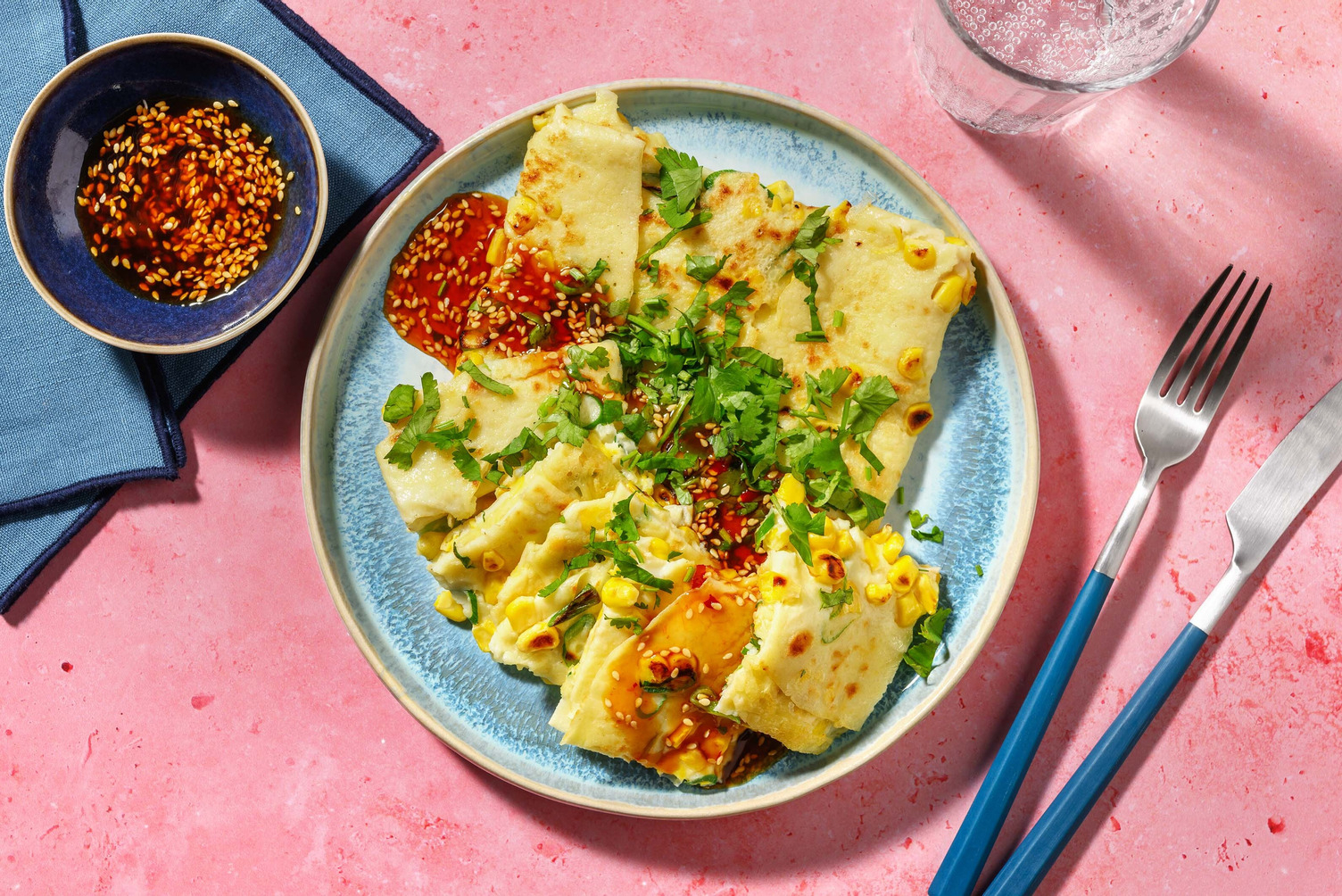 Dan Bing - crepes di Taiwan al formaggio