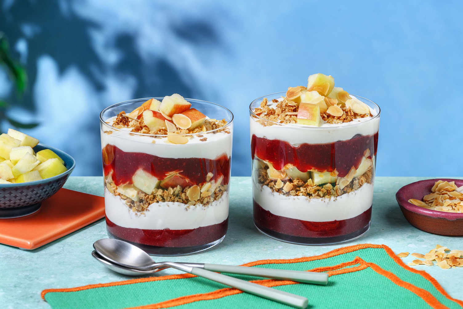 Apple and Almond Kefir Parfait