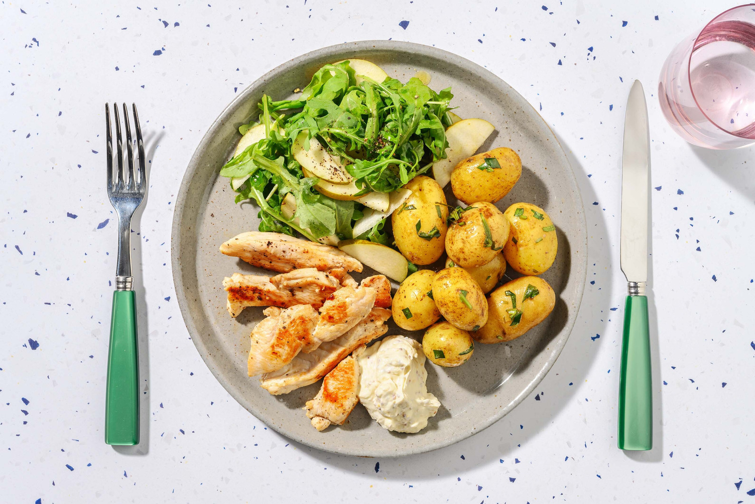 Quick lemon pepper chicken