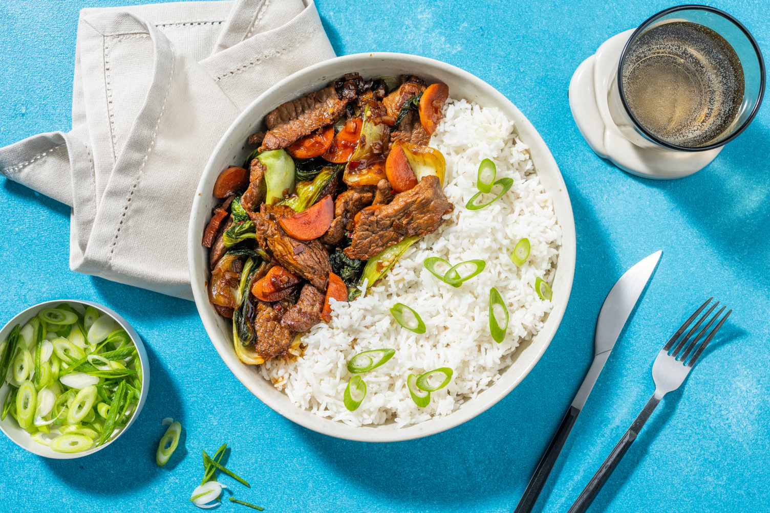 Aromatic Soy Glazed Beef Strips