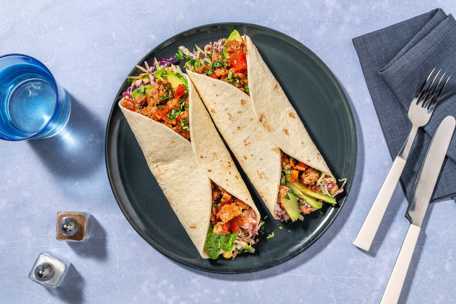 Sweet Chili Chicken & Avocado Wraps