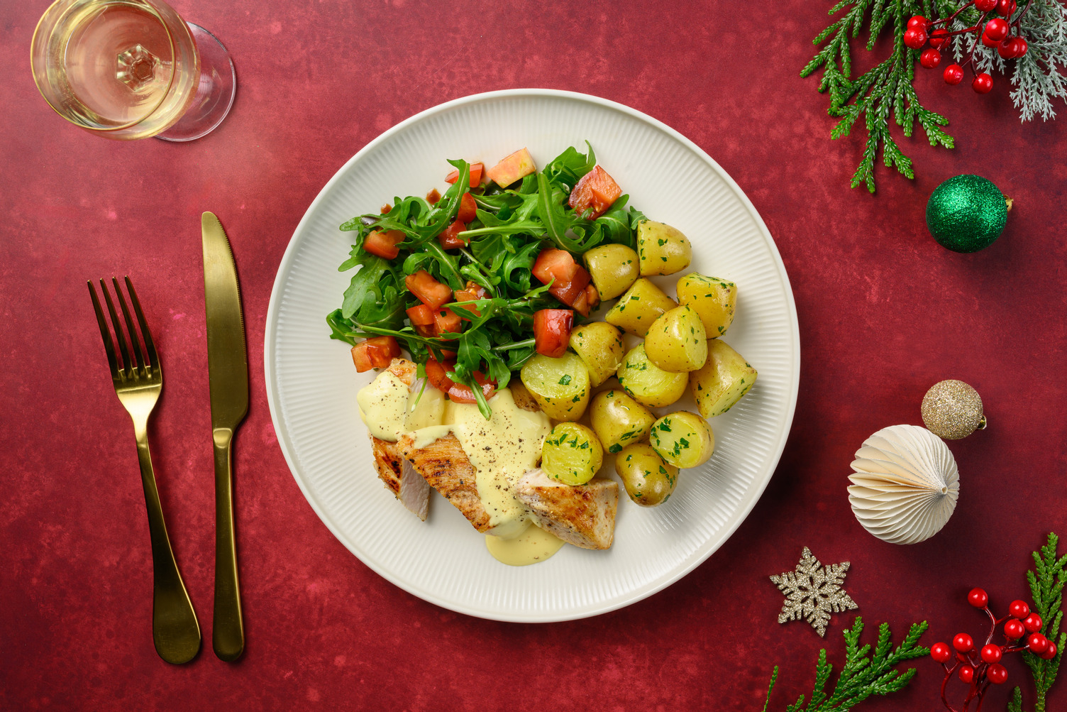 Chicken in Hollandaise Sauce