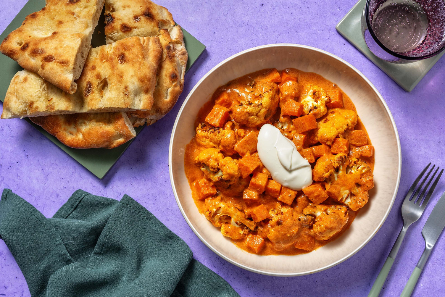Creamy Prawn and Roasted Vegetable Curry