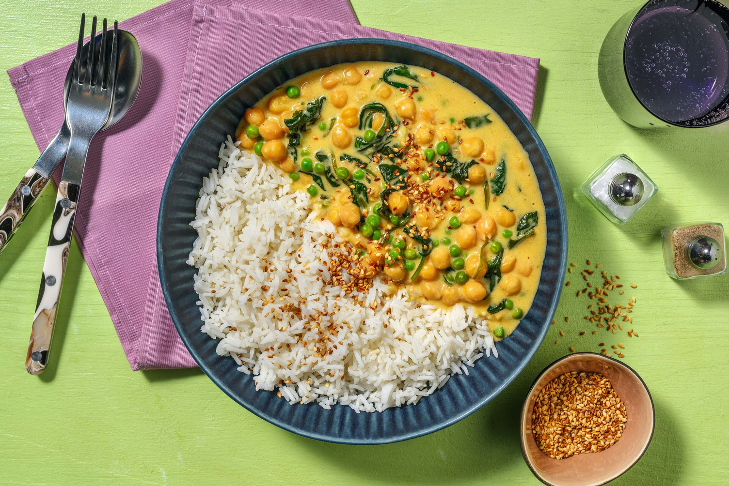 Creamy Prawn and Chickpea Korma