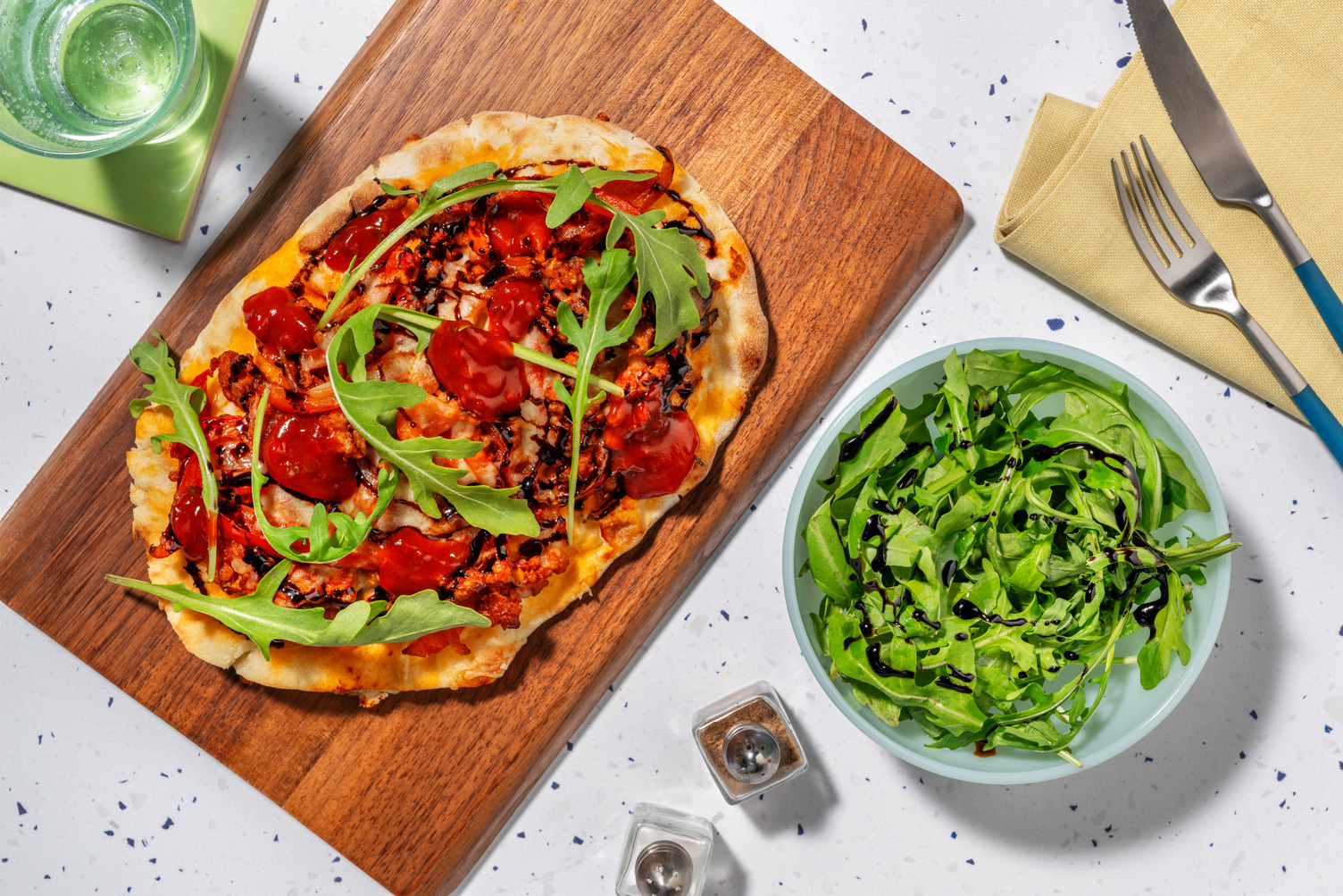 Cheesy Spiced Lamb Loaded Naans