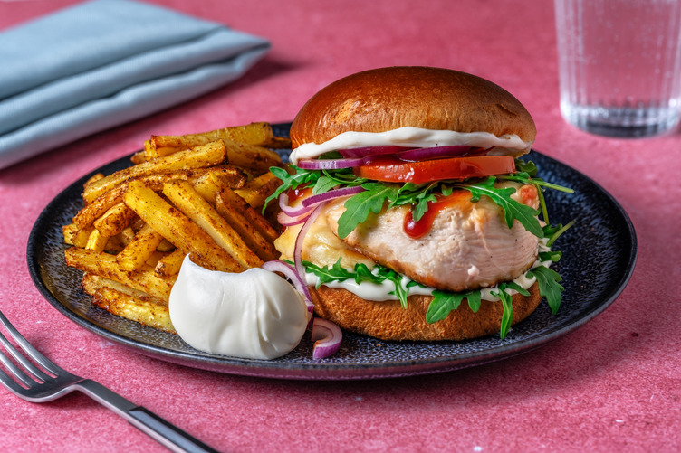 BBQ Turkey Burger