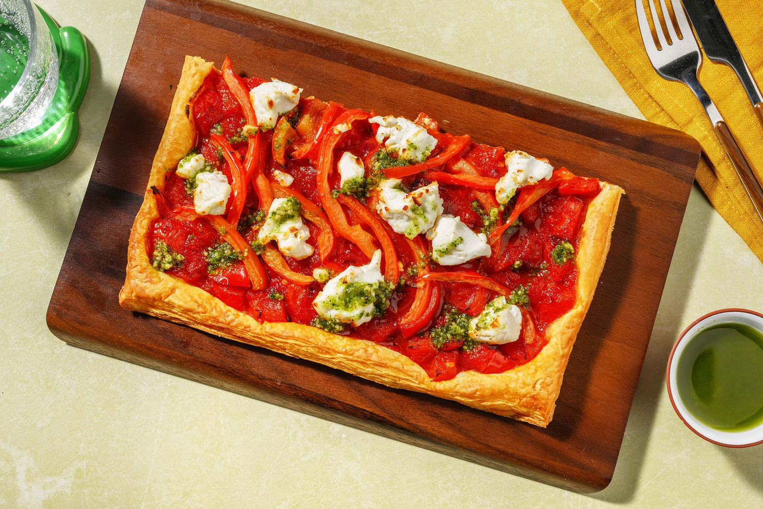 Creamy Goat's Cheese Tart