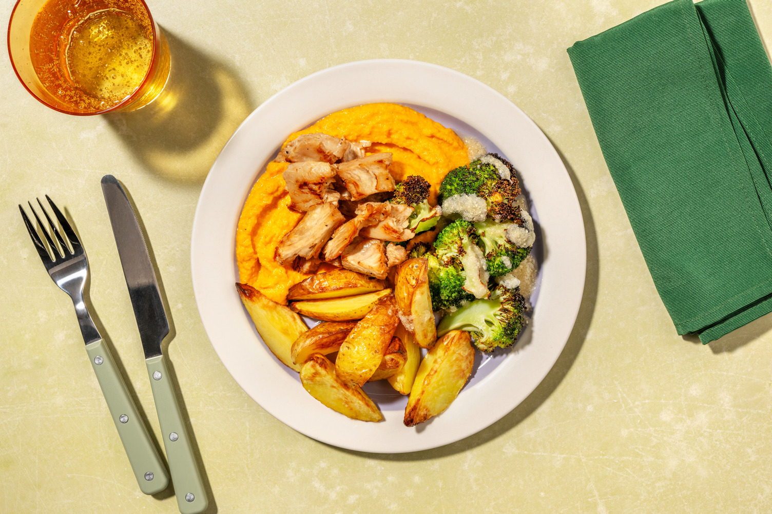 Heura en salsa casera de zanahoria