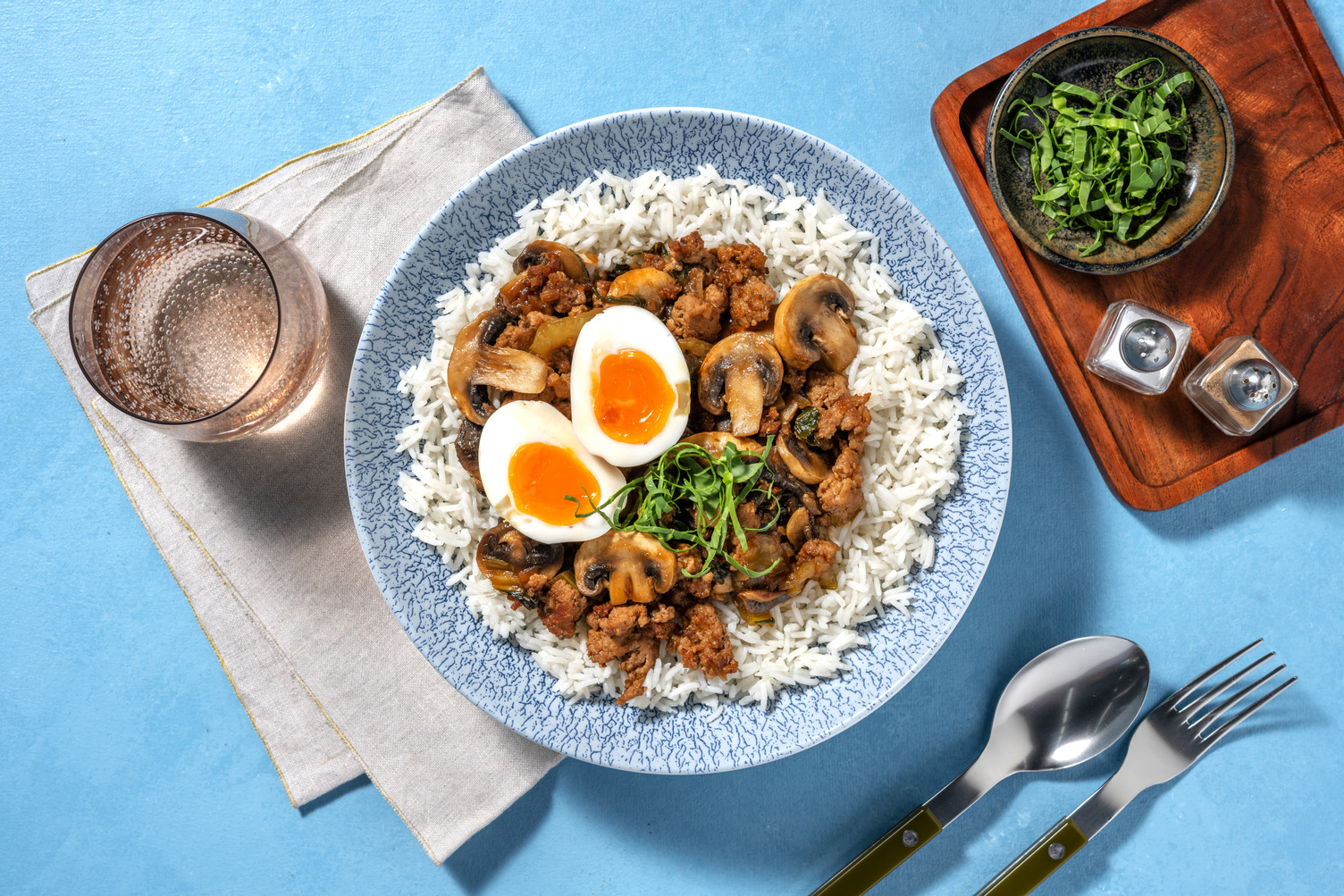 Porc grillé à la taïwanaise & pak choï