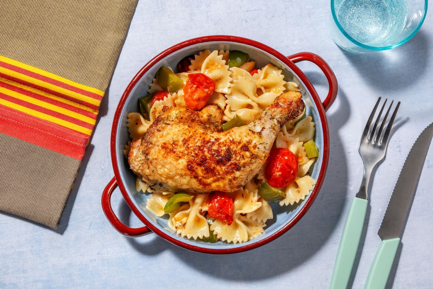 Poulet Label Rouge rôti & tomates confites