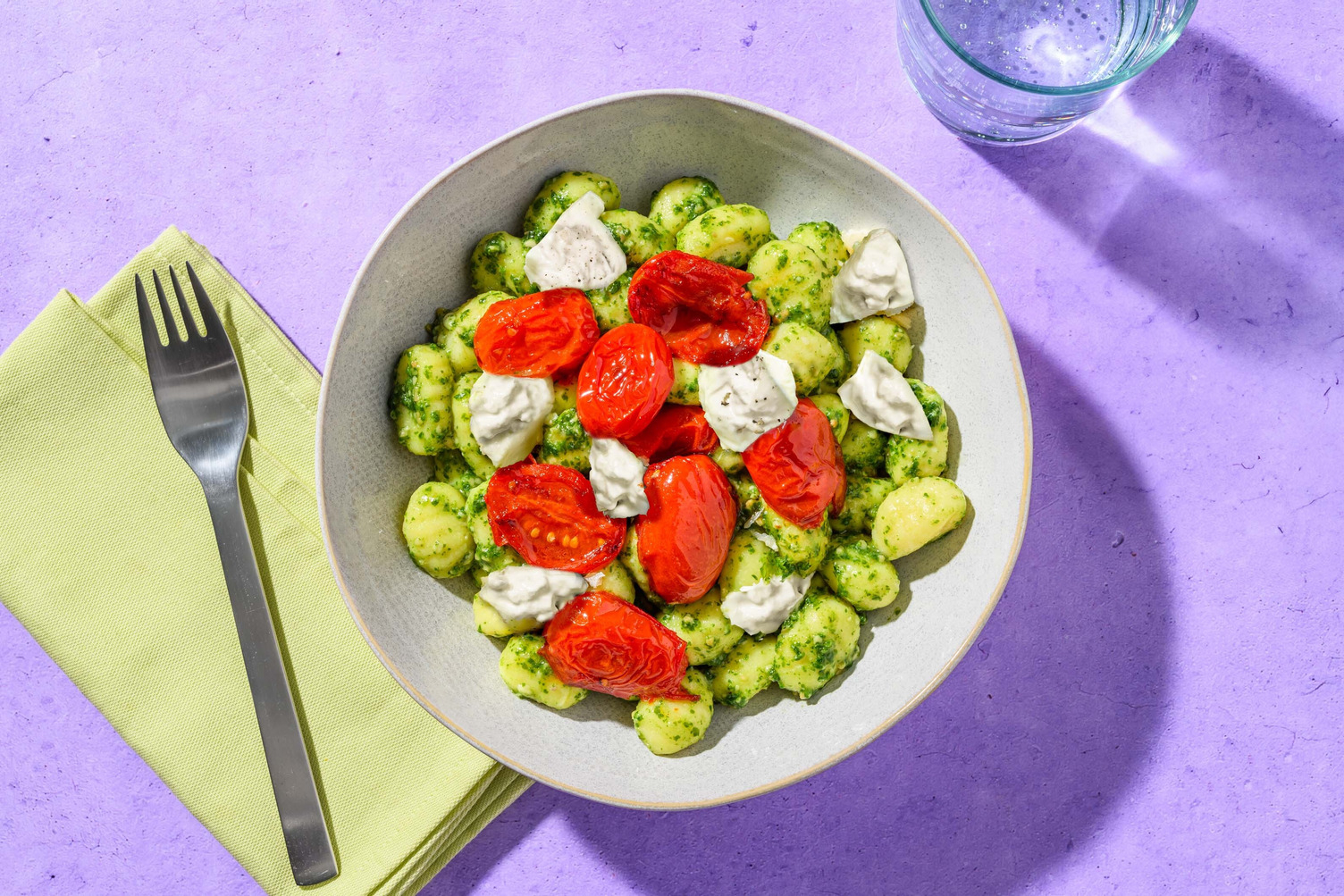 Chicche di patate al pesto di rucola