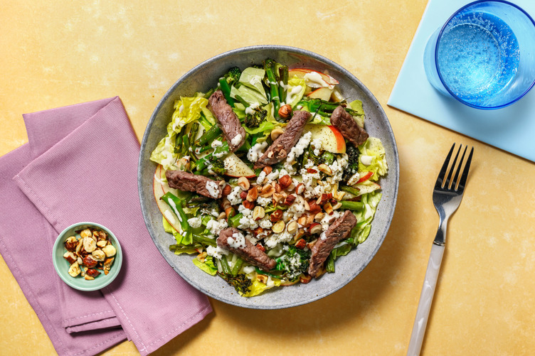 Cajun Beef Strip Salad