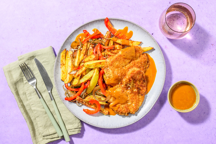 Chilli Spiced Chicken and Chips