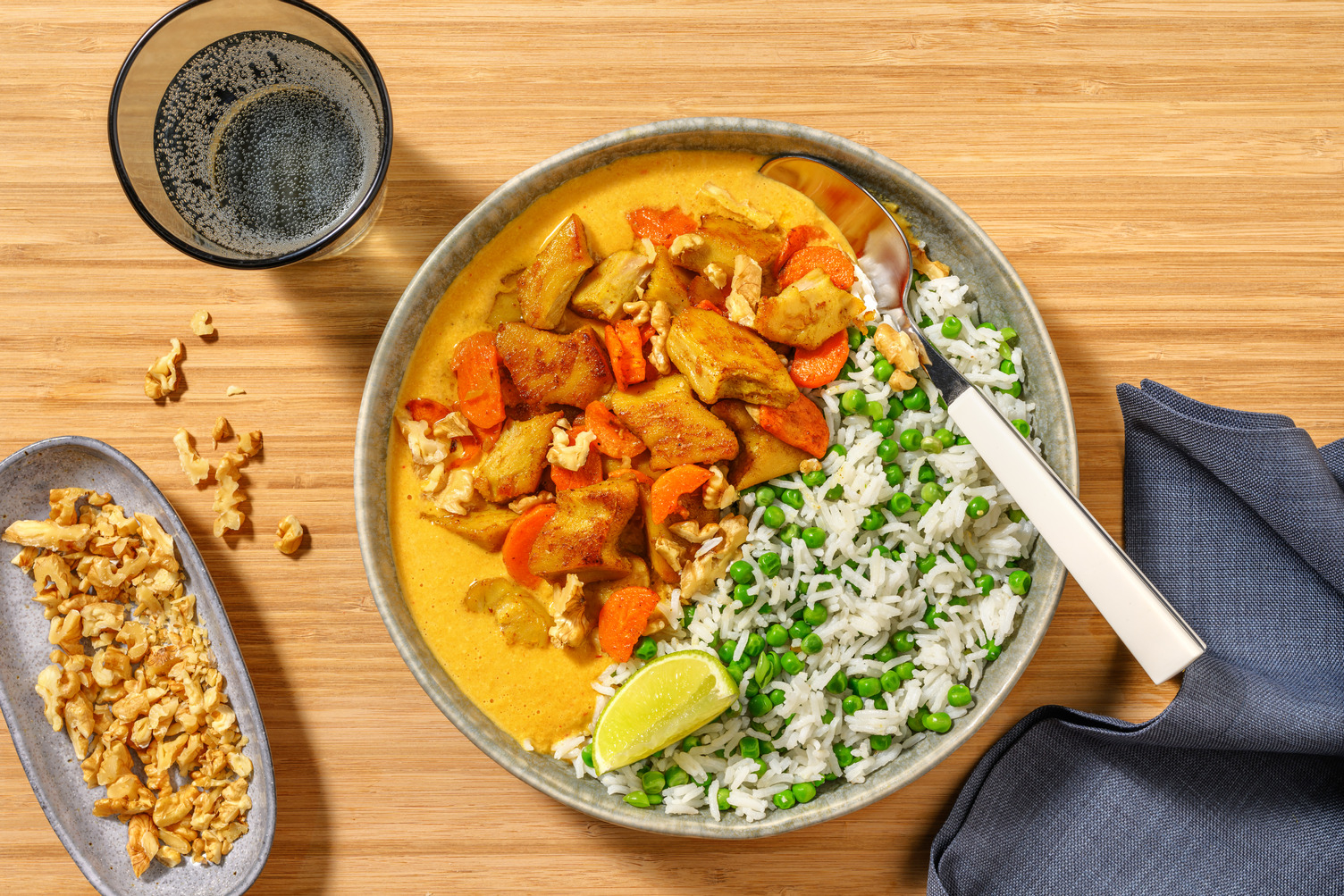 Le Végé : émincés veggie façon makhani indien