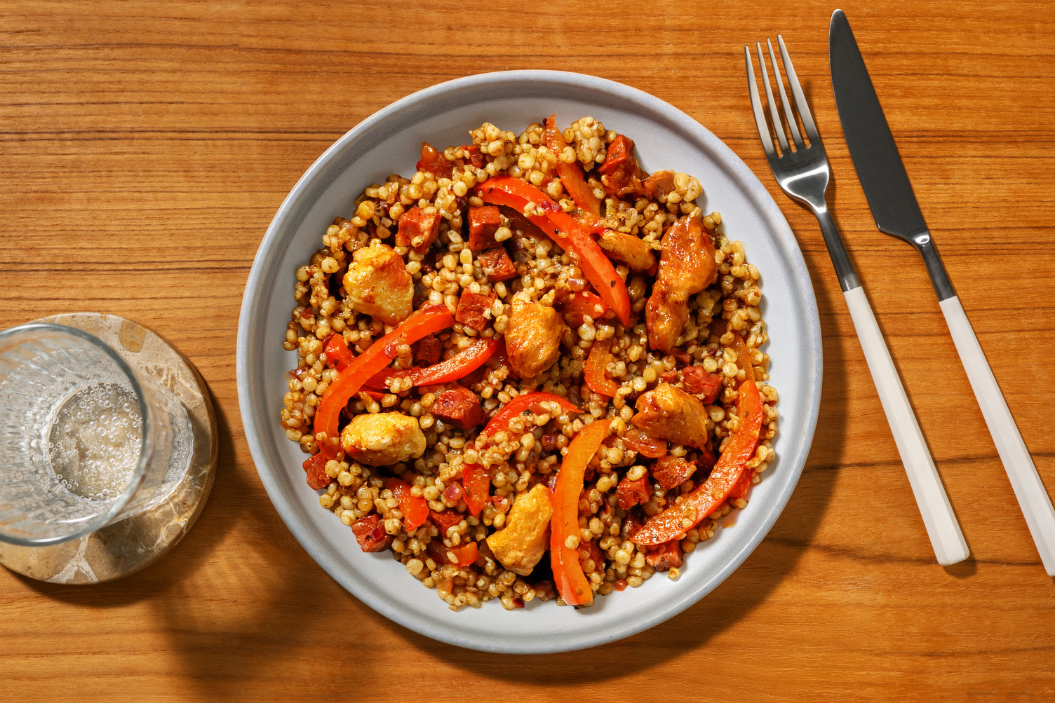 La perle de la rentrée : poulet & chorizo