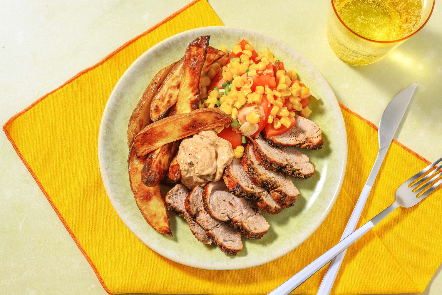 Kryddig fläskytterfilé