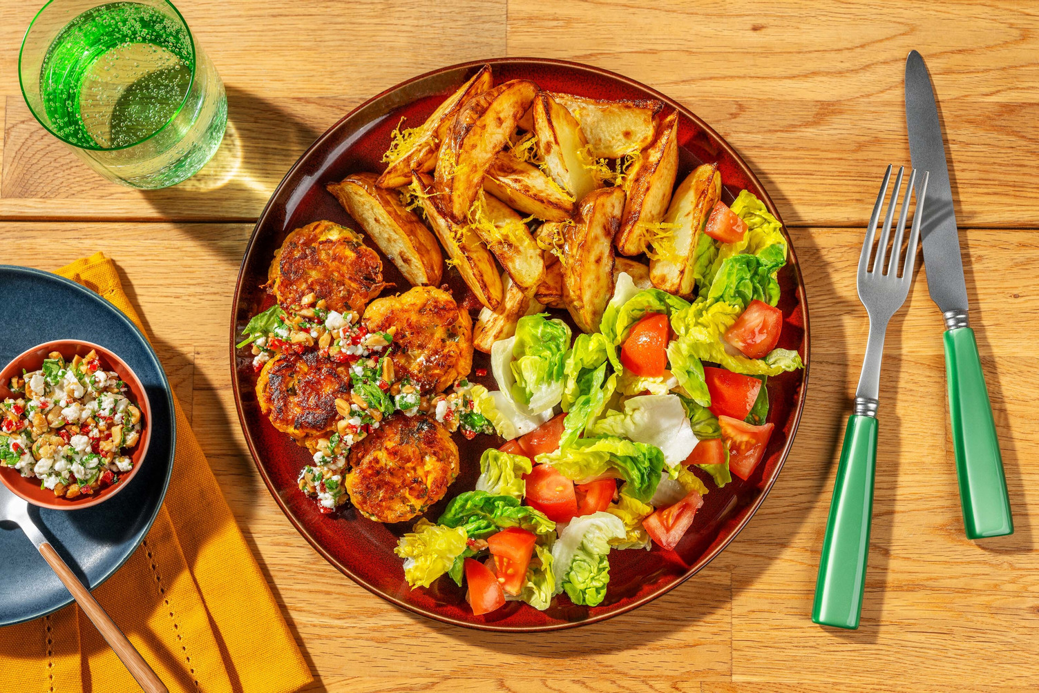 Paw-some Peruvian Style Cheesy Sweetcorn Fritters