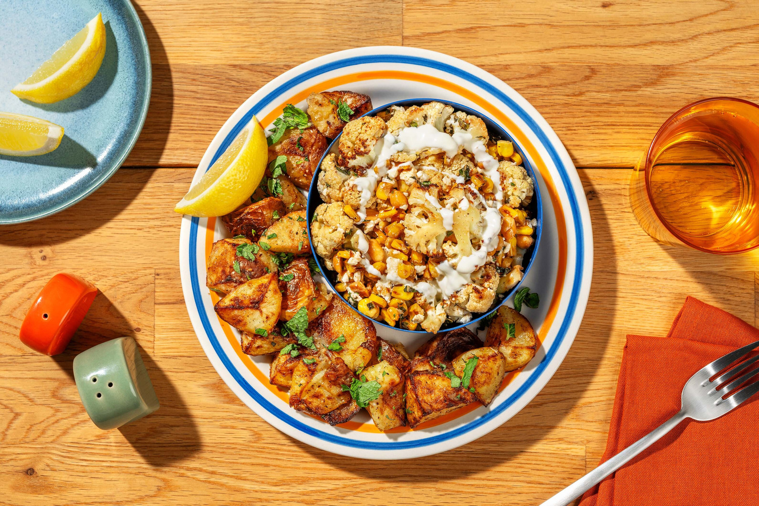 Un-bear-lievable Uchucuta Inspired Cauliflower Salad