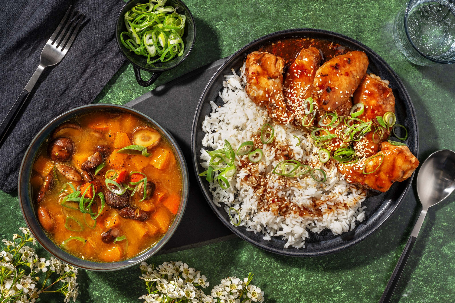 Alette di pollo in agrodolce e sesamo