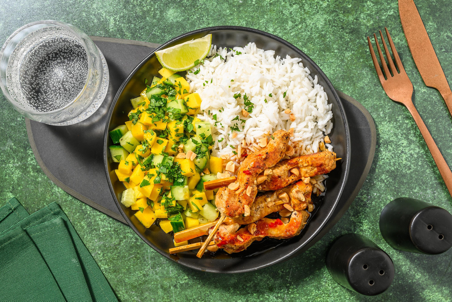 Mu ping - spiedini di maiale stile Bangkok