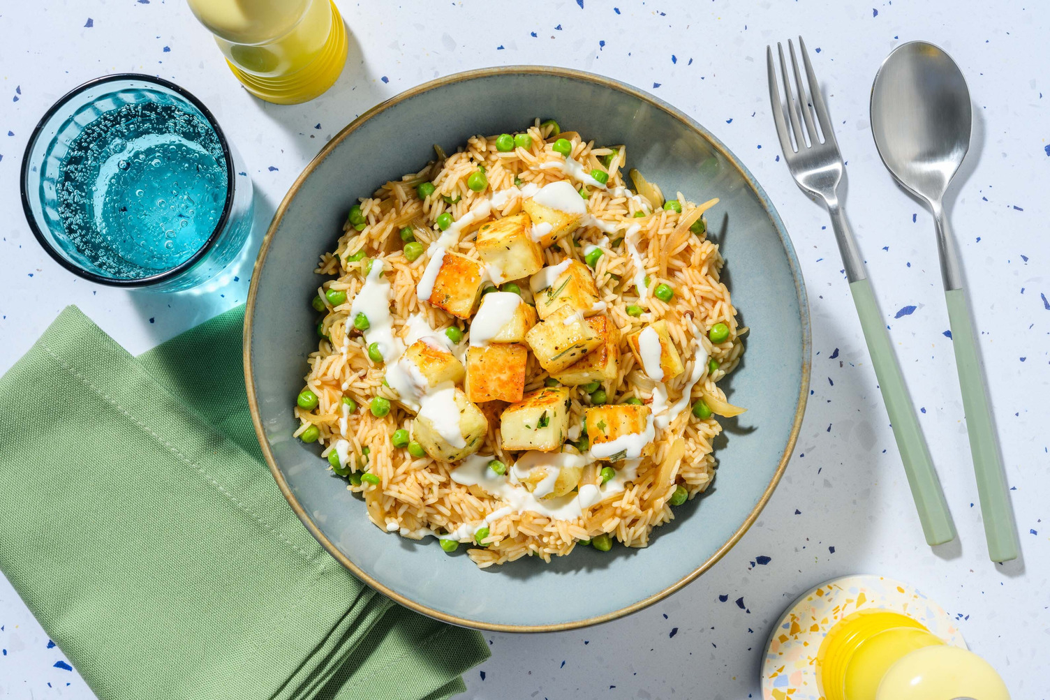 Sticky Glazed Chicken Breast and Chipotle Pilaf