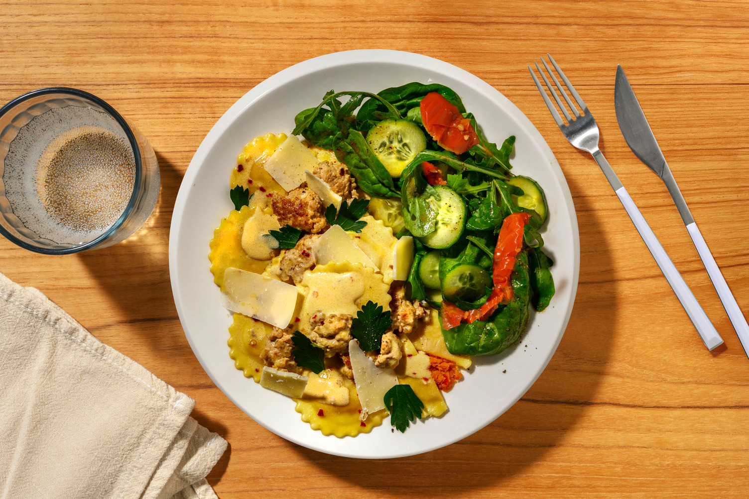 Deluxe Herby Pork & Pumpkin Ravioli