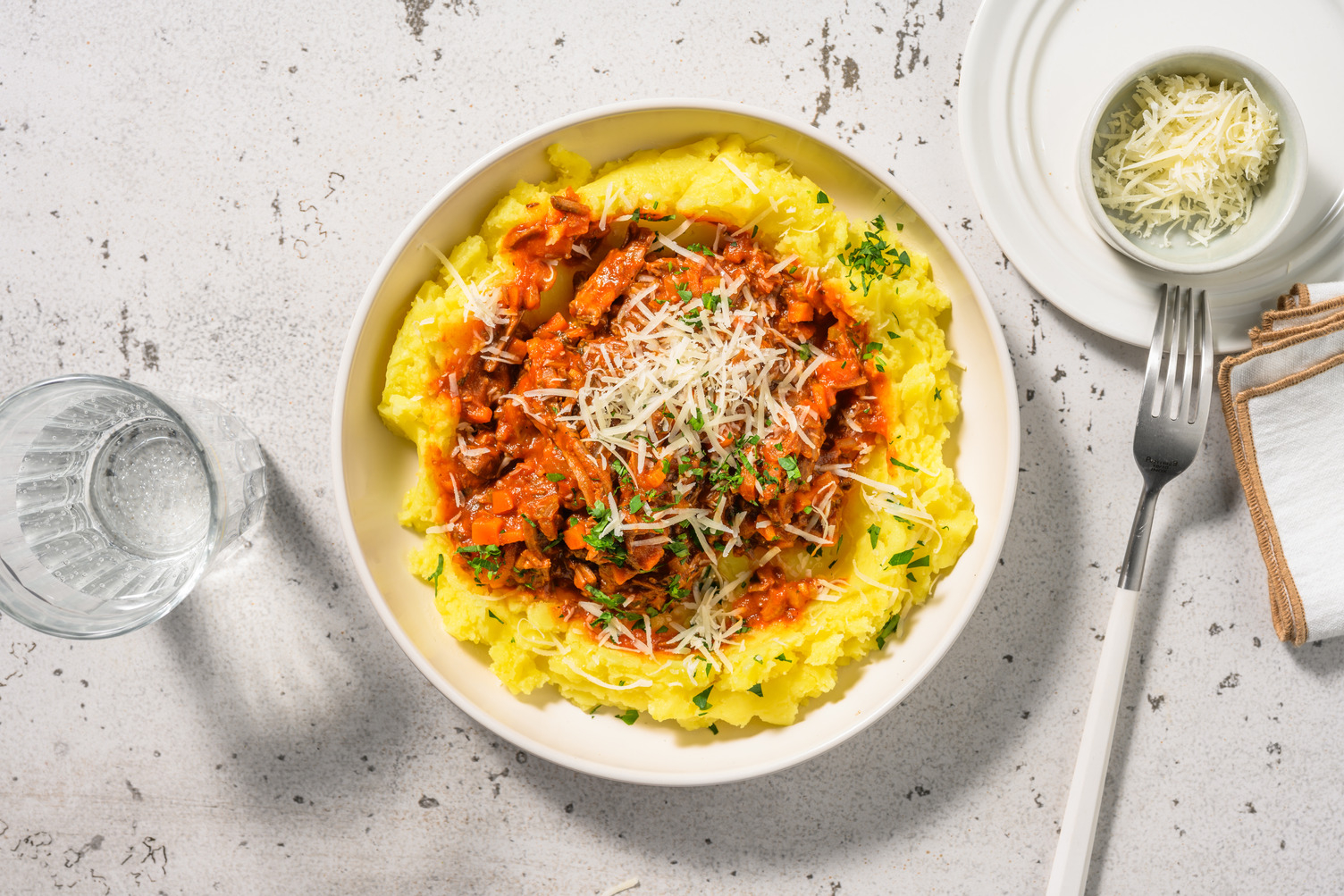 Ragù de bœuf à la bolognaise & céleri