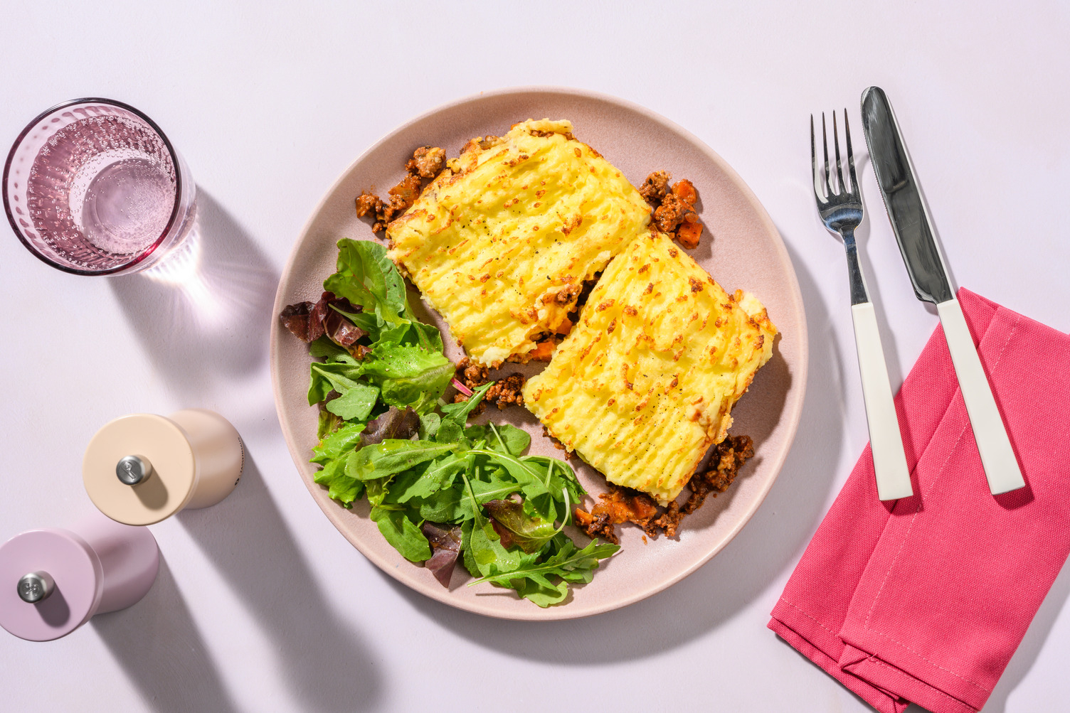 Le Végé : Hachis Parmentier au haché végétal