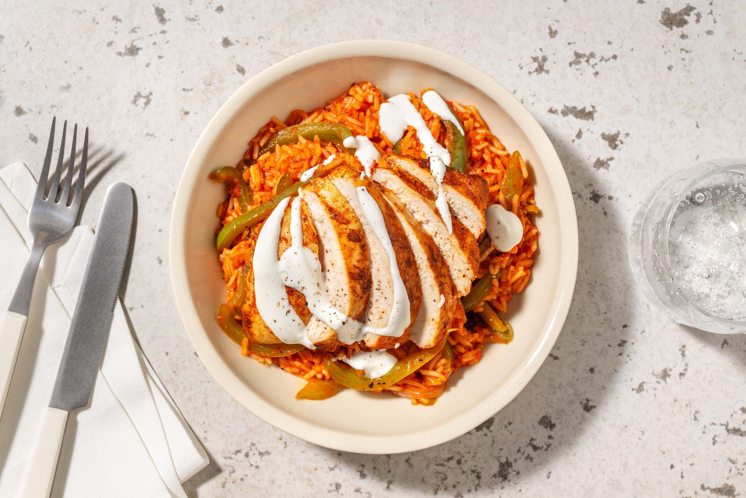 One-Pan: Jambalaya Pouletbrustfilet