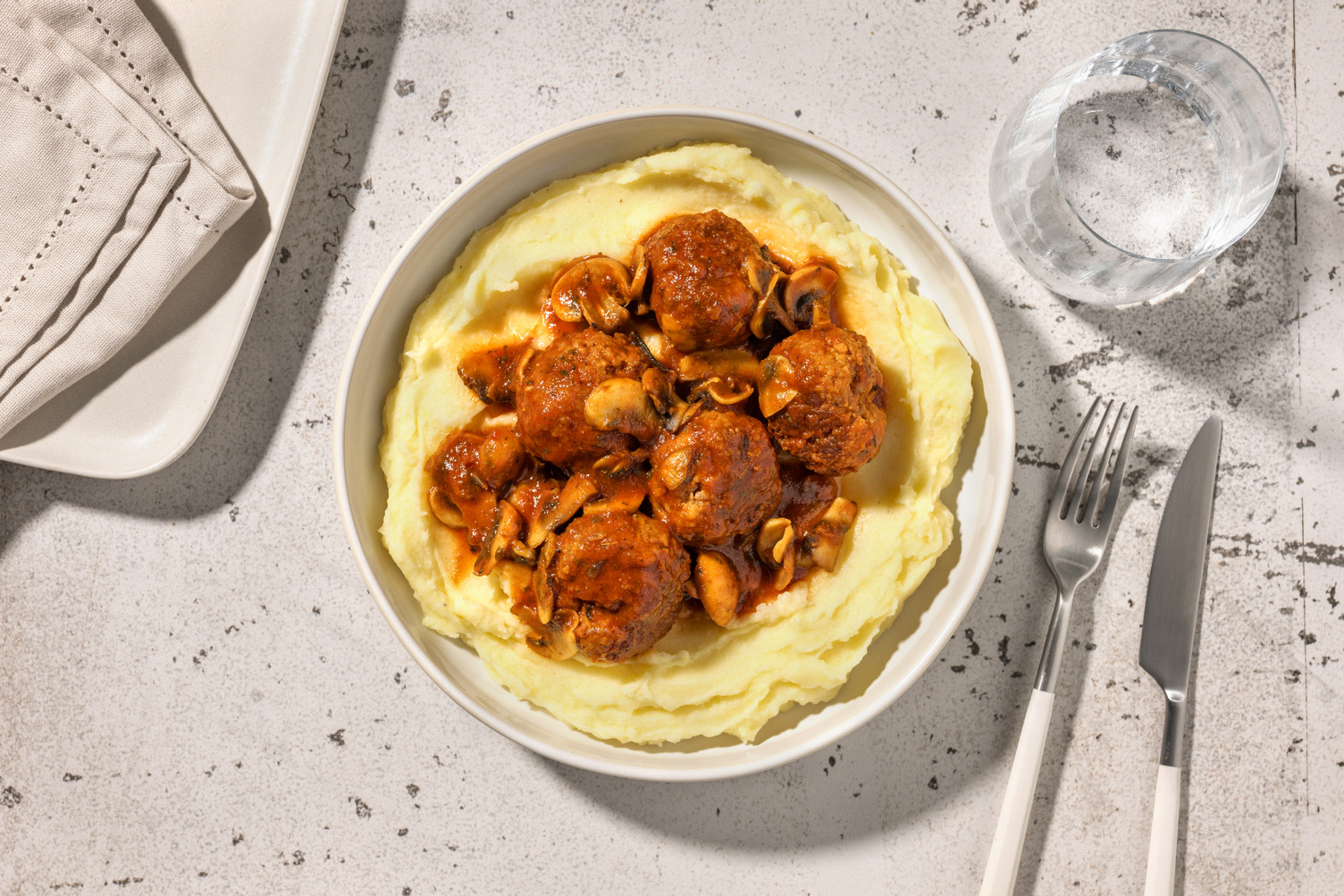 Beef Meatballs in Smoky Tomato Sauce