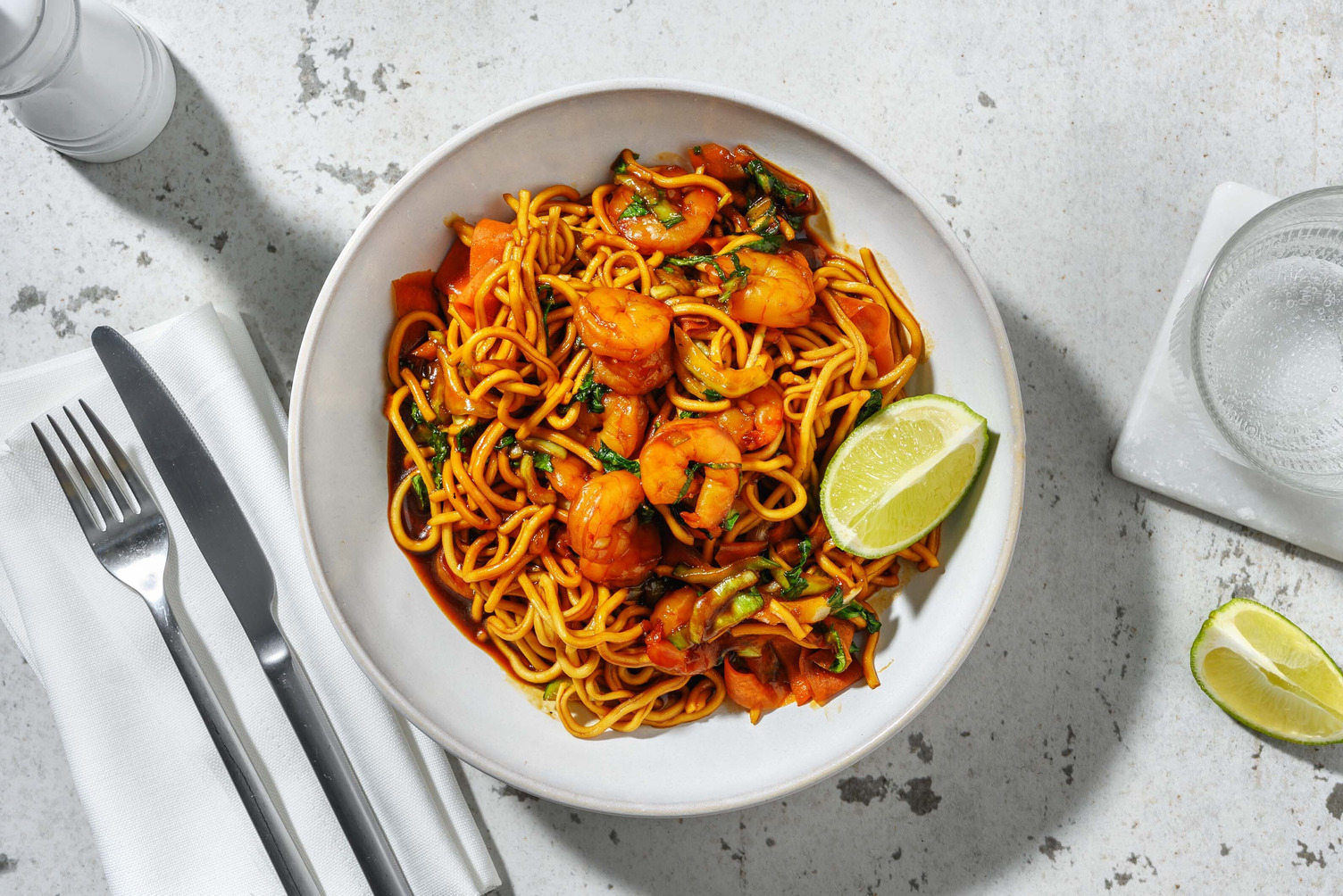 Bulgogi King Prawn Noodles