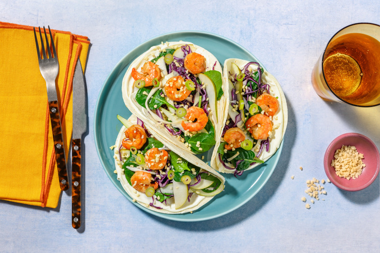 Easy As Honey-Soy Chicken Tacos