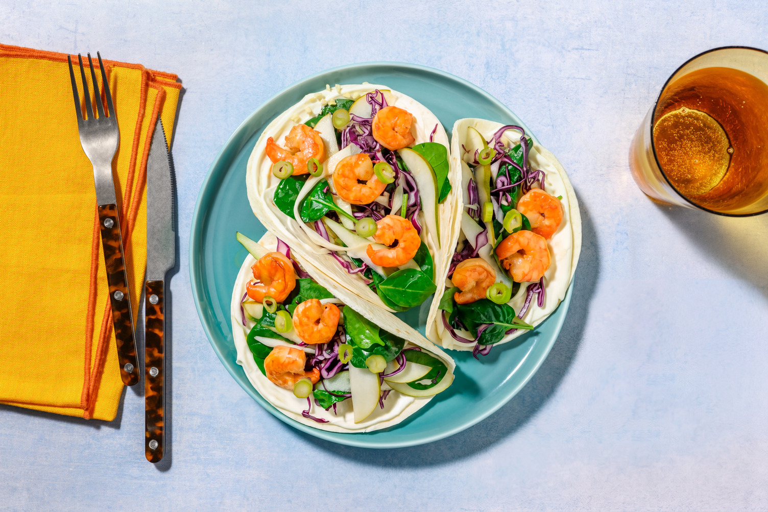 Quick Honey-Soy Beef Rump Tacos
