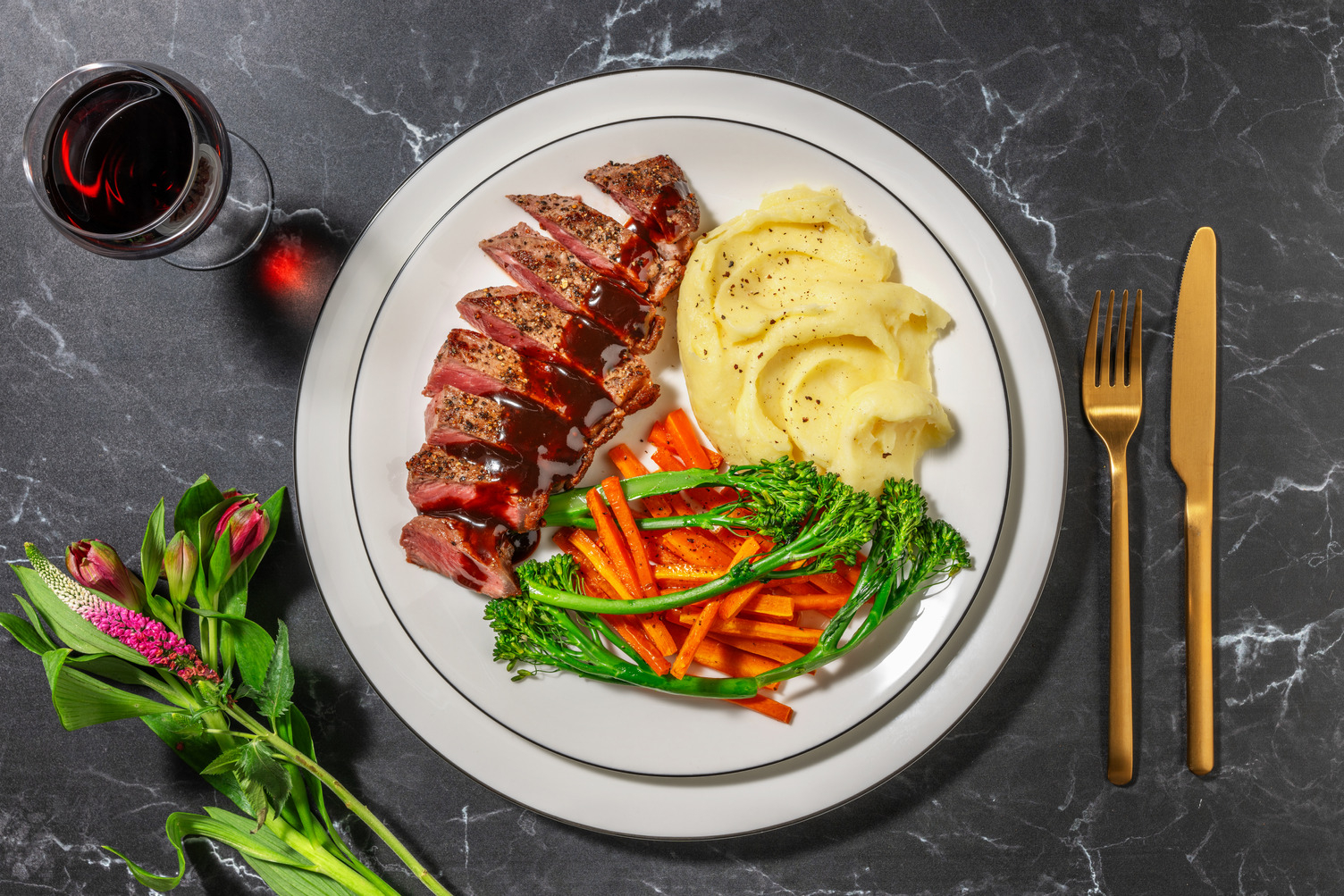 Pepper Crusted 21 Day Aged Rump Steak