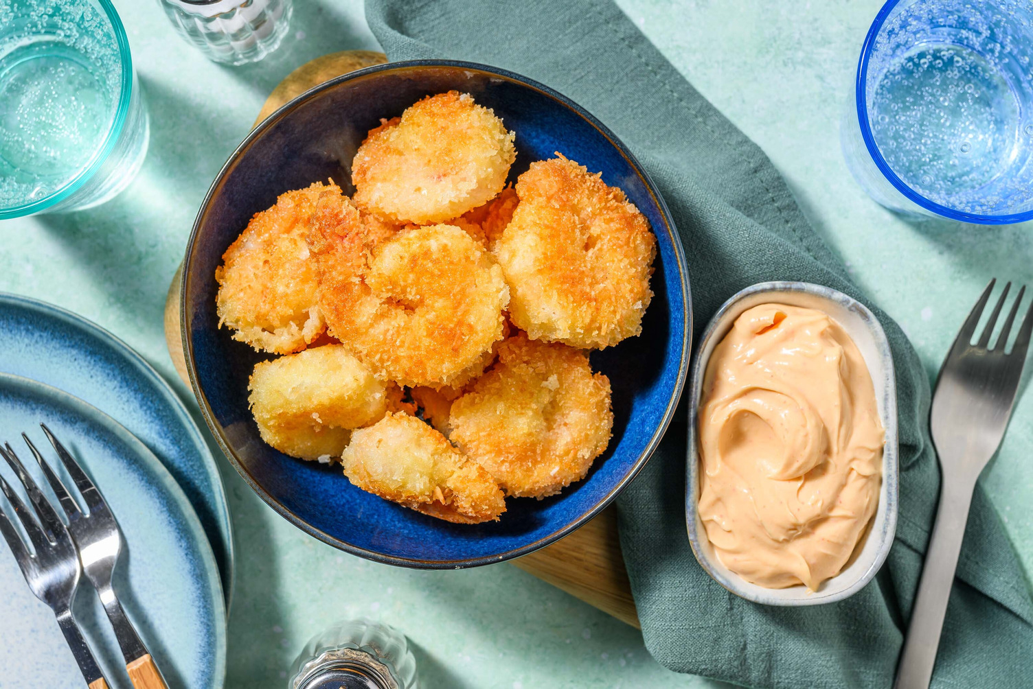 Carb Smart Crispy Coconut Shrimp