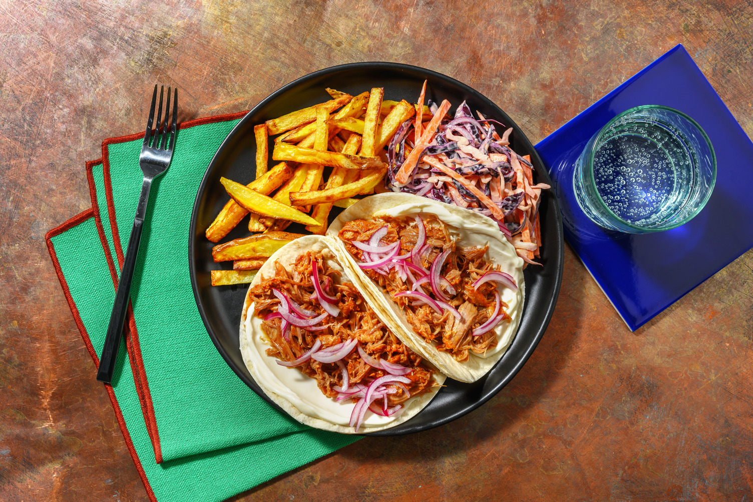 Teriyaki Pulled Pork Tacos