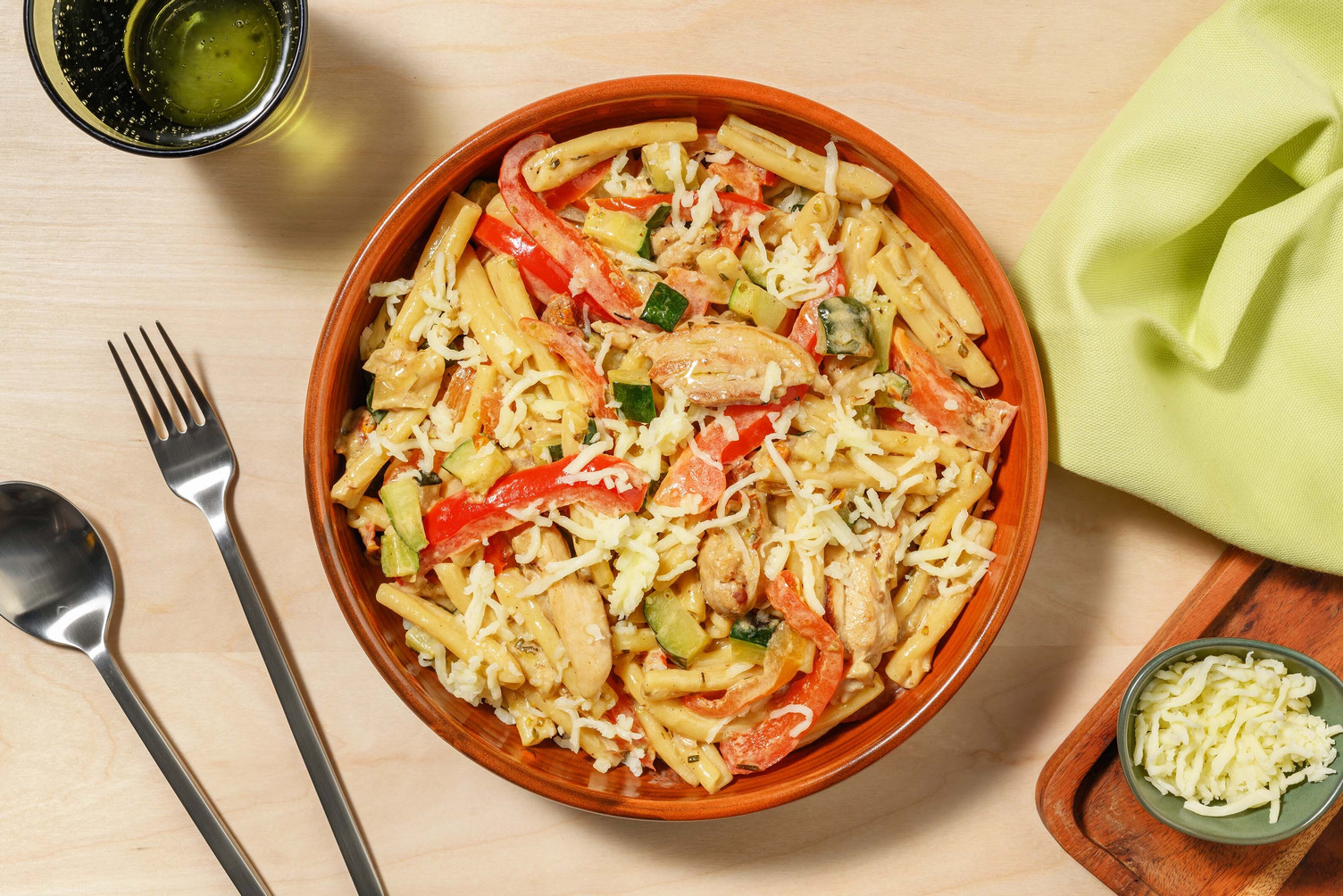 Creamy Chicken Casarecce