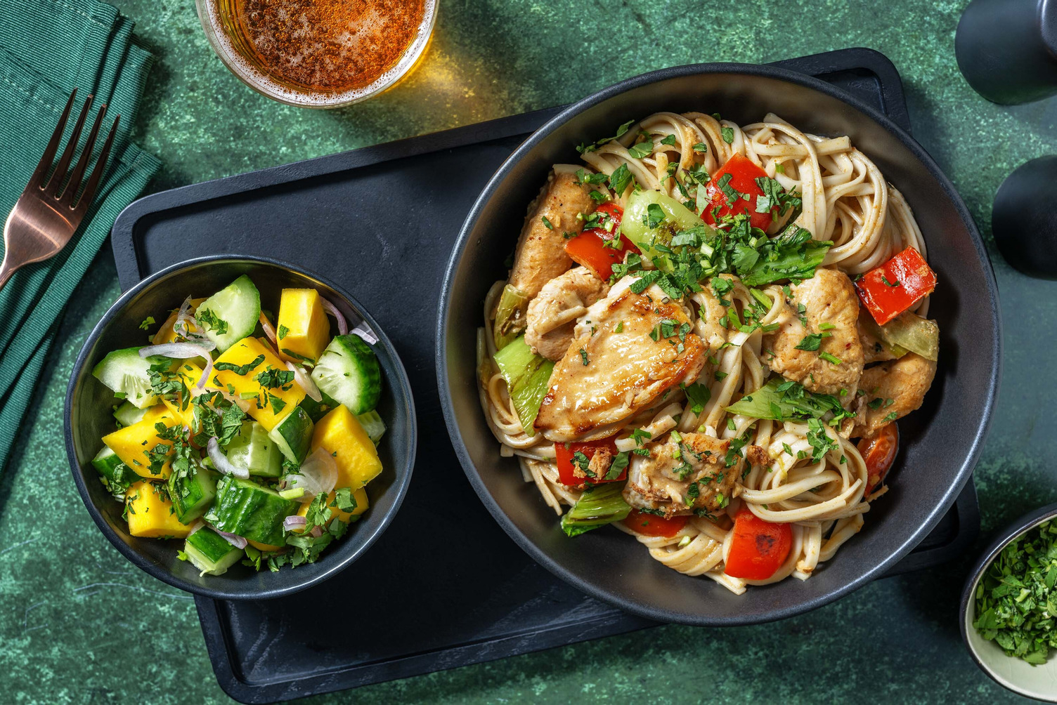 Thailandsk grønn karrikylling