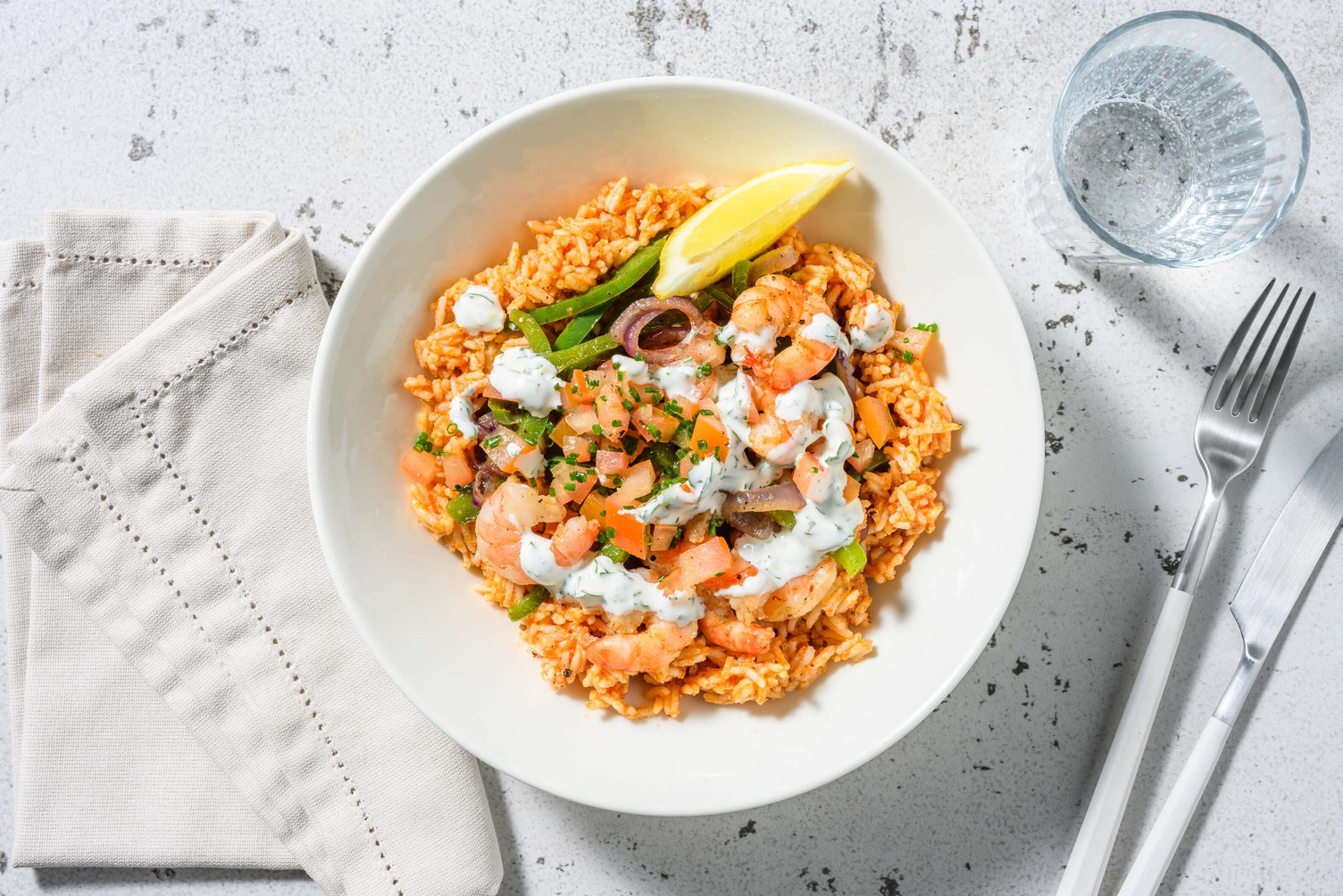 Piri Piri Garnelen mit Tomatensalsa