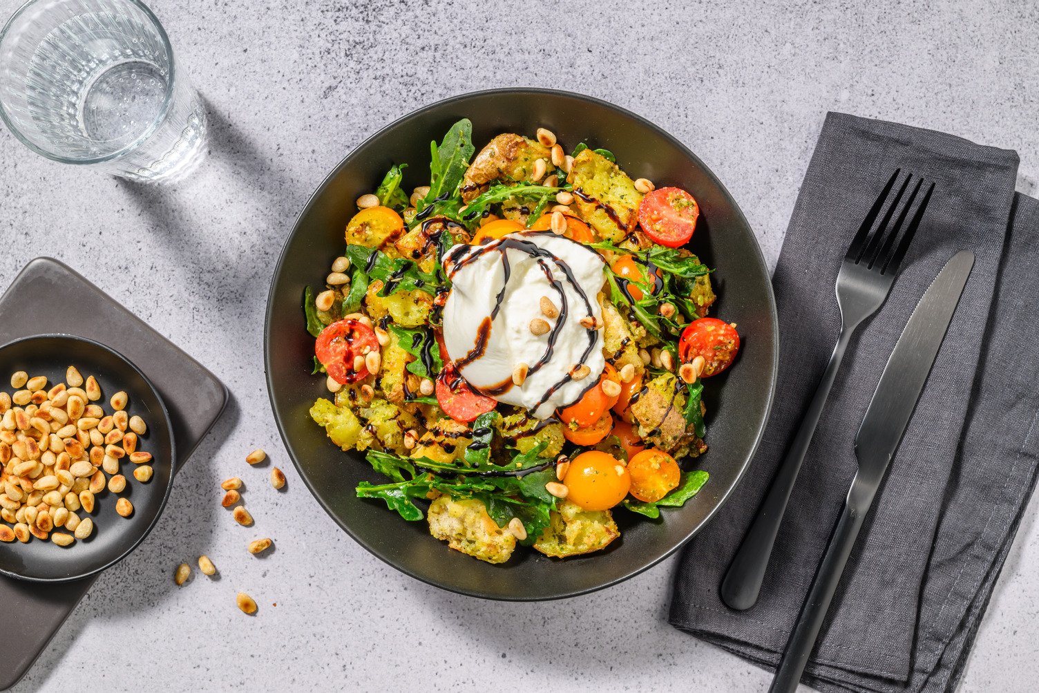 Ultimate Italian Inspired Burrata Salad