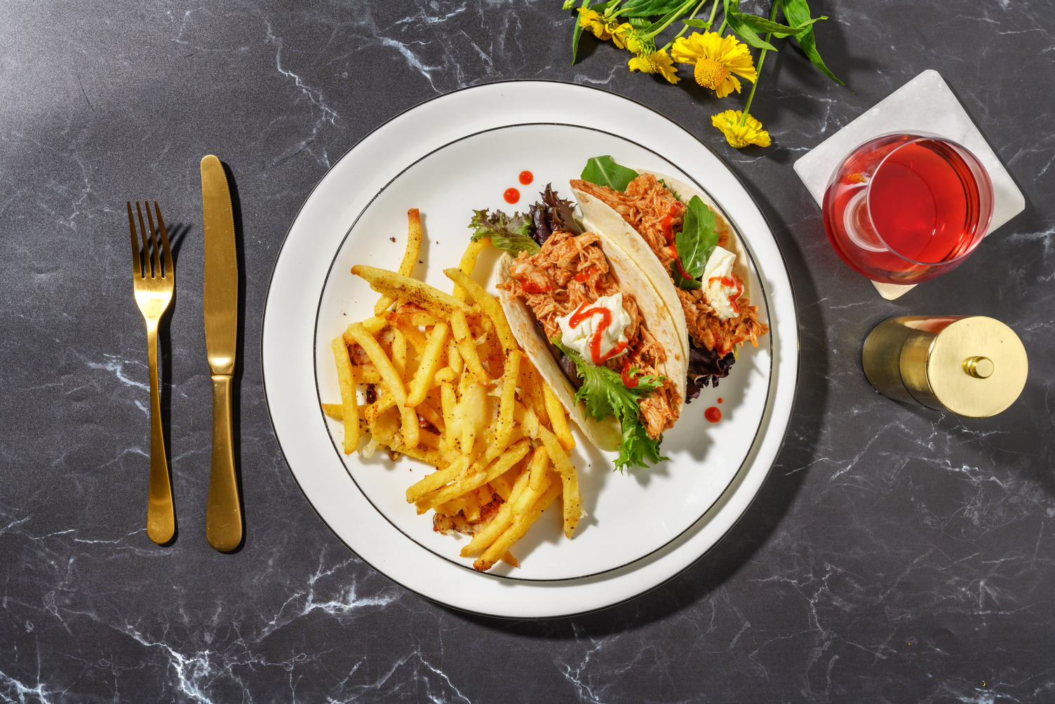 Easy Smoky Chipotle Pulled Chicken Tacos