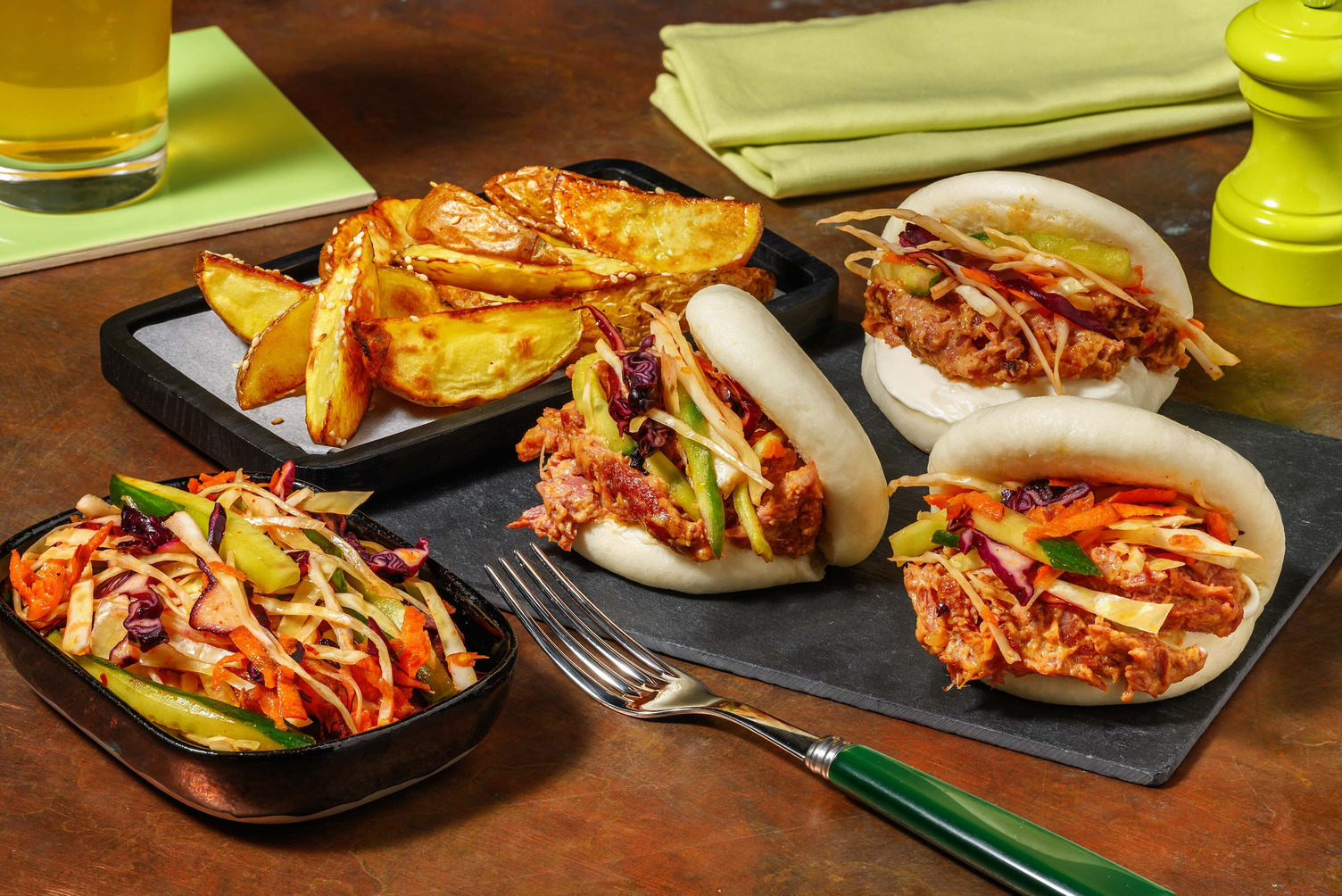 Peanut Confit Duck Bao
