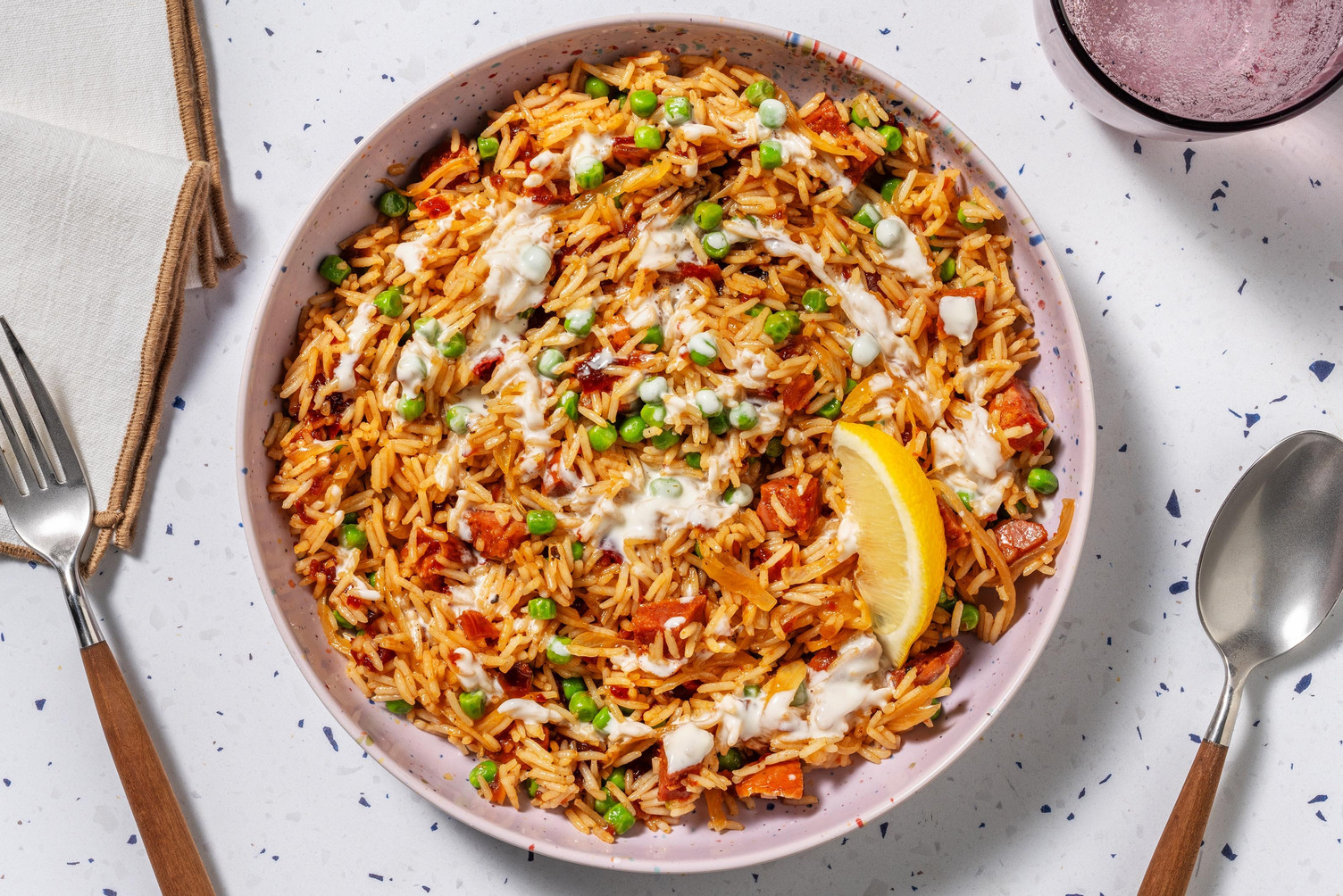 Peri Peri Chicken and Chorizo Spiced Pilaf