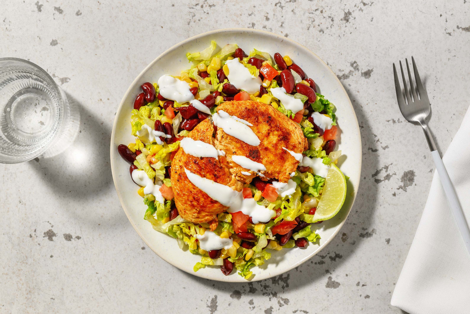 Pollo Asado: Poulet in smoky Limettenmarinade