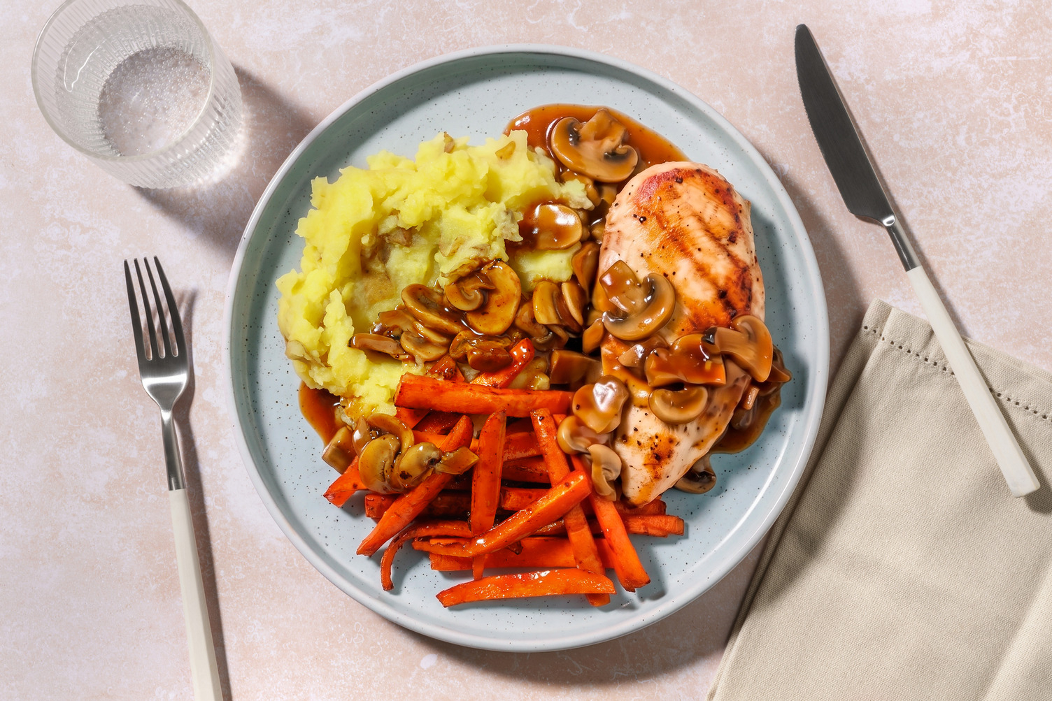 Cosy Chicken in Mushroom Sauce