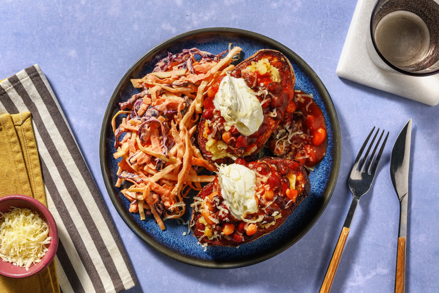 Chipotle BBQ Bacon and Bean Chilli Jacky-P