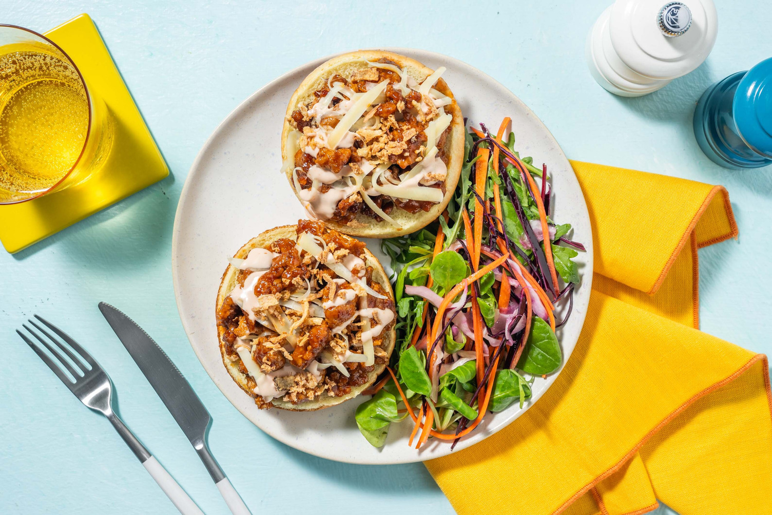 Beef Cheeseburger Inspired Sloppy Joe