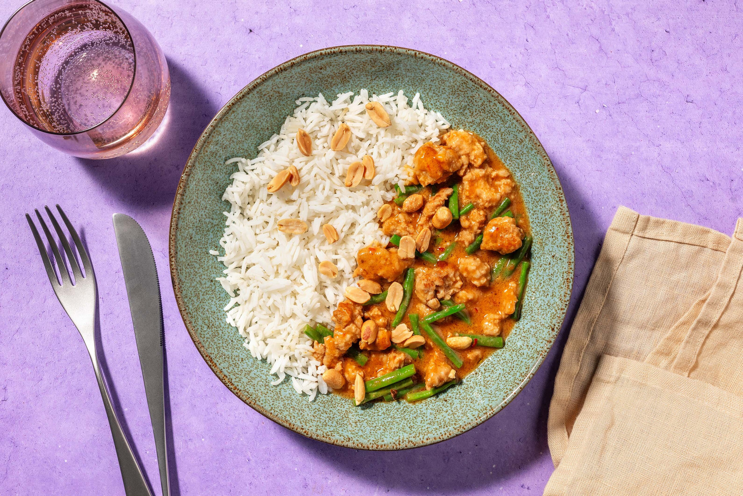 Satay Pork Rice Bowl